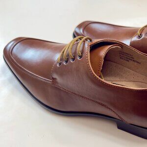 Adolfo Men's Oxford Shoes, Size 12, Whiskey Brown